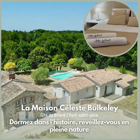 La Maison Celeste Bulkeley - De Briord Appartement Port-Saint-Père